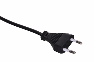 Savio CL-100 maitinimo laidas juodas 1.8 m IEC Type E (3.4 mm, 3.1 mm) IEC C7