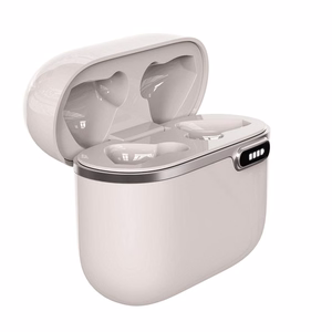 ART belaidės ausinės Bluetooth TWS + docking stotis Type C AP-TW-B4W balta