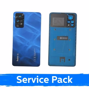Galinis dangtelis skirtas Xiaomi Redmi Note 11 Pro / Atlantic Blue / (Service Pack)