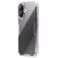 Nillkin Nature Pro dėklas telefonui iPhone 16 - permatomas ir baltas