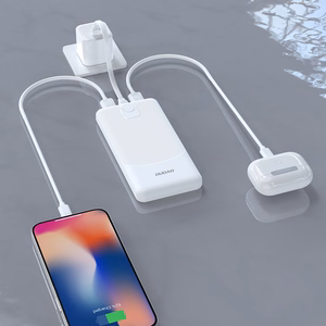 Dudao K10Pro išorinė baterija 2.4A 20000mAh 2 x USB-A - baltas