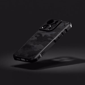 Ringke Rugged Gear magnetinis MagSafe dėklas telefonui iPhone 16 Pro - juodas