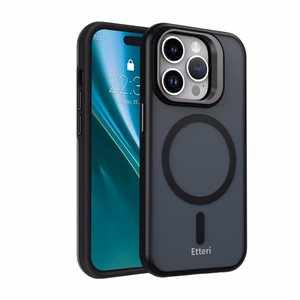 Etteri Morning Fog dėklas for iPhone 14 Pro 6,1" juodas