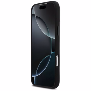 BMW M Silicon Tricolor Line MagSafe deklas iPhone 17 Pro Max - juodas