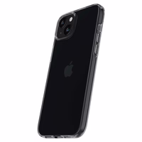 Spigen Crystal Flex dėklas telefonui iPhone 15 Plus - pilkas/skaidrus
