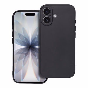 Matinis dėklas telefonui (m) IPHONE 17 - juodas