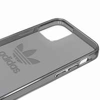 Adidas OR Apsauginis skaidrus dėklas iPhone 12 / iPhone 12 Pro - juodas