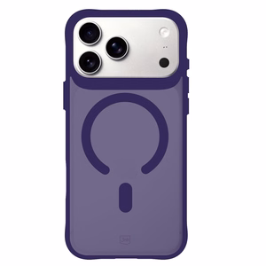 "3mk Smoke MagCase" dėklas "iPhone 17 Pro Max" - violetinės spalvos permatomas