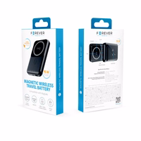 "Forever" belaidis maitinimo bankas MATB-100 PD QC 22,5W 10000 mAh magnetinis juodas