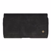 "Wonder MAX" diržo dėklas (XXL dydžio), skirtas "Samsung S25 Ultra/A16 5G/Xiaomi Redmi A5/14C", juodas (172x83 mm)