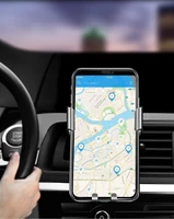 Automobilinis telefono laikiklis Ugreen LP130 pilkas