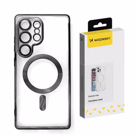 Wozinsky elektropluotas MagSafe dėklas Samsung Galaxy S24 FE - juodas