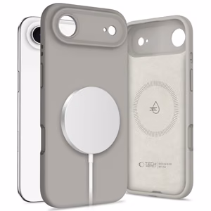 Tech-Protect Silikoninis Magnetinis dėklas telefonui iPhone 17 Air - pilka