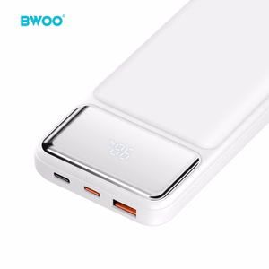 BWOO ypač plonas 22,5W 10000mAh išorinė baterija balta