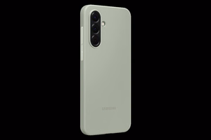 PA566CGEGWW silikoninis dėklas Samsung Galaxy A56, šalavijų žalia