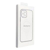 CLEAR MAG COVER dėklas telefonui su kameros apsauga, suderinamas su Magnetiniu SAMSUNG S26 Ultra permatomas