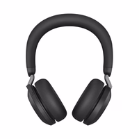 Jabra Evolve2 75 MS Stereo USB-A - belaidės ausinės, juodos spalvos