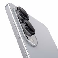 Spigen Optik Pro GLAS.TR "Ez Fit" 2 rinkinys kameros dangtelis Samsung Galaxy S25 Edge - juodas