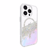 dėklas-Mate Karat MagSafe - dėklas iPhone 16 Pro (Holographic Soap Bubble)