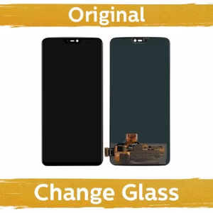 Ekranas skirtas OnePlus 6 juodas (Atnaujintas: China)