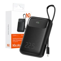 Išorinė baterija Mcdodo MC-3253 10000mAh, 22,5W, Lightning (juoda)