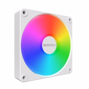 Montech korpuso ventiliatorius 120mm GF120R V2 ARGB PWM baltas