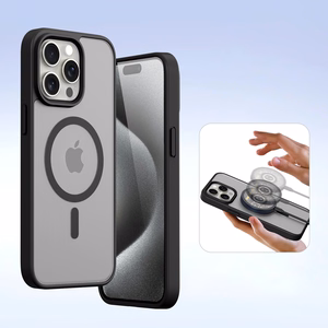 Dux Ducis Lawa odinis dėklas telefonui iPhone 15 Pro Max - juodas
