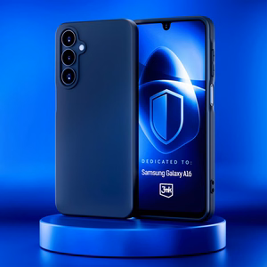 3mk Matinis dėklas Samsung Galaxy A16 - juodas
