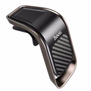 Car phone holder Hoco CA74 for ventilation grille, magnetic, black-gray