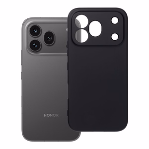 Dėklas skirtas Honor 600 PRO silikoninis juodas