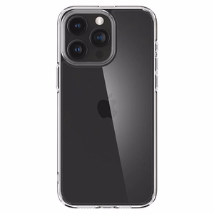 Spigen Crystal Hybrid dėklas telefonui iPhone 15 Pro - skaidrus