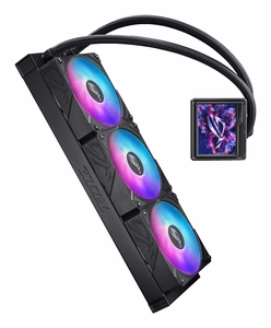 ASUS ROG Ryujin III 360 ARGB Extreme Kompiuterio korpusui Universalusis skystinis aušintuvas 12 cm Juoda
