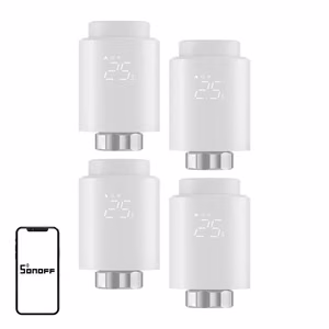 SONOFF ZigBee TRVZB termostatinė galvutė, 4 vnt.
