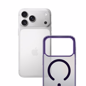3mk Frosty MagCase dėklas iPhone 17 Pro Max – violetinis