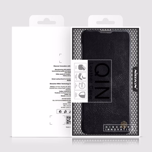 Nillkin Qin dėklas telefonui Xiaomi Redmi Note 11 Pro+ (Kinija) / Redmi Note 11 Pro (Kinija) / Mi11i HyperCharge apsauginis kameros dėklas su stovu rudas