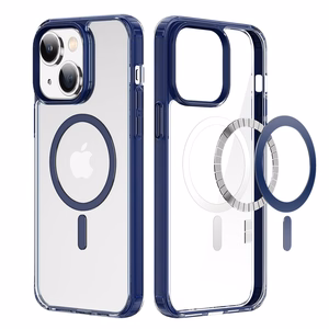 Dux Ducis Clin2 dėklas iPhone 14 Plus magnetinis MagSafe dėklas mėlynas