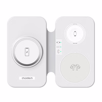 "Choetech T616-F" 3-in-1 indukcinis įkroviklis (baltas)