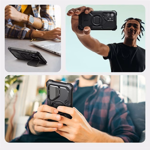 Supcase IBLSN Armorbox Magnetinis dėklas telefonui Samsung Galaxy S25 Ultra - juodas