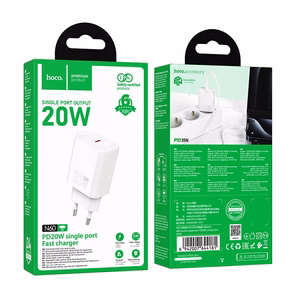 Įkroviklis Hoco N60 20W GaN USB-C baltas
