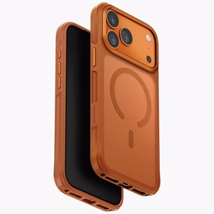 Uniq Veren iPhone 17 Pro Max Magclick ikrovimo deklas - oranzinis