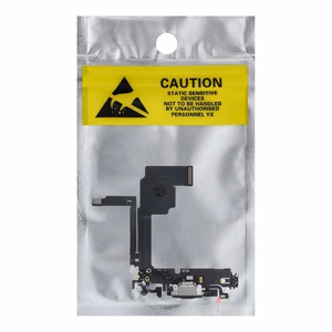 Įkrovimo lankstus USB IPHONE 15 Pro juodas OEM