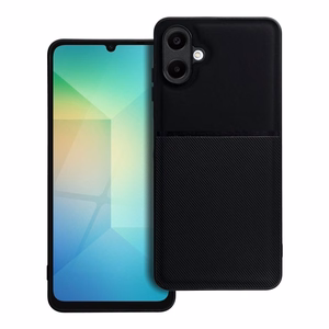 NOBLE Dėklas telefonui SAMSUNG A06 - juodas