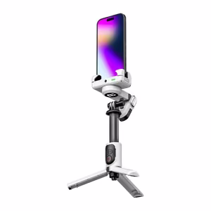 AOCHUAN M1 Pro стабилизатор с RGB-подсветкой (белый)