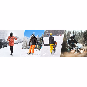 Rockbros LF7345BK pašiltinta sportinė balaklava - juoda
