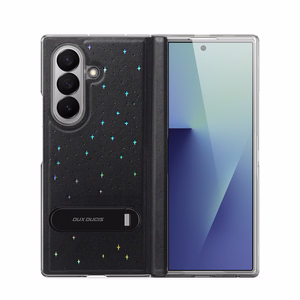 Dux Ducis Stex dėklas Samsung Galaxy Z Fold 7 su 360° stovu - Juodas