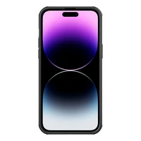 Nillkin CamShield S dėklas iPhone 14 Pro Max šarvuotas dangtelis kameros apsauga juodas