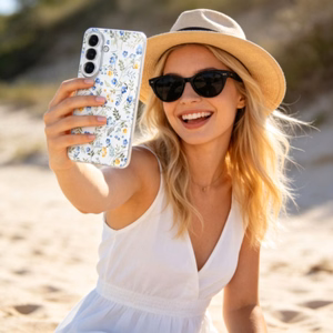 Tech-Protect FlexAir Dėklas for Samsung Galaxy S26 - Colorful Flowers