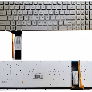 Klaviatūra ASUS N56, N76, N750, su pašvietimu, US