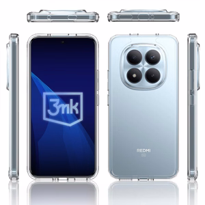 3mk Armor dėklas, skirtas Xiaomi Redmi Note 15 Pro 4G, skaidrus