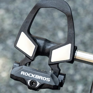 Rockbros RD9 Shimano SPD-SL Carbon and Titanium Alloy Pedals - Black
